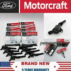 8 Set Motorcraft DG508 Ignition Coils & SP479 Spark Plugs for Ford F150 4.6L 5.4L