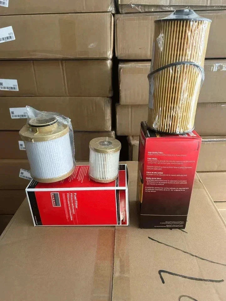 Motorcraft FD-4617 and FL-2016 Combo Pack of 2 | OEM Oil & Fuel Filter.