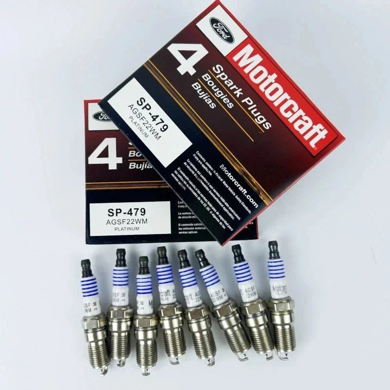 8 Set Motorcraft DG508 Ignition Coils & SP479 Spark Plugs for Ford F150 4.6L 5.4L